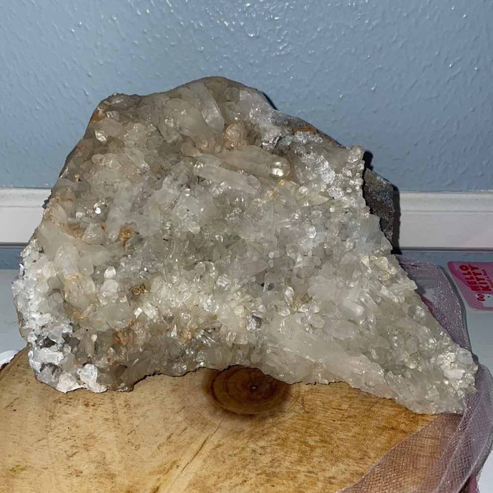 BIG NATURAL CHUNK OF  CLEAR QUARTZ